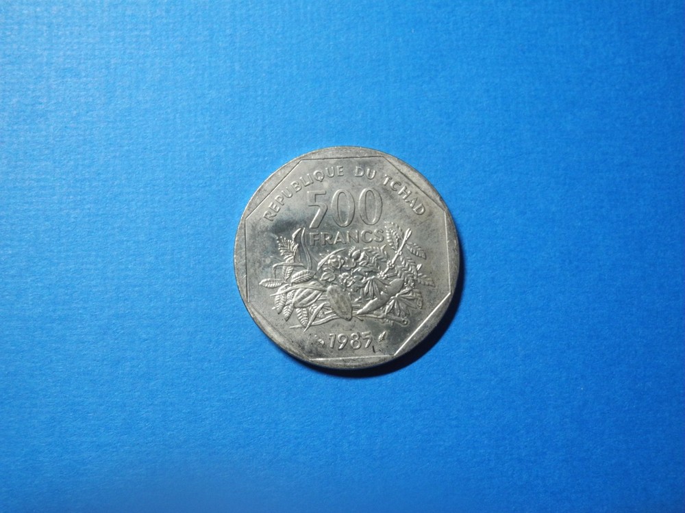 CHD3 - CHAD - 500 FRANCS - 1985