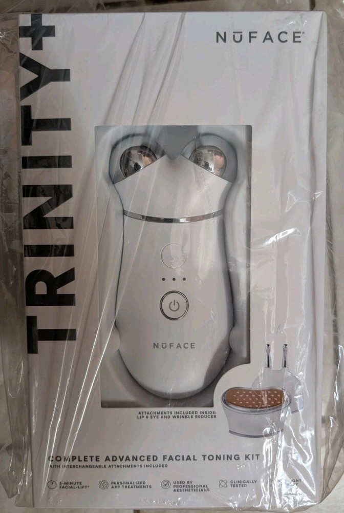 NEW TRINITY+ Complete Set Smart Microcurrent + LED Red Light Facial Toning Kit
