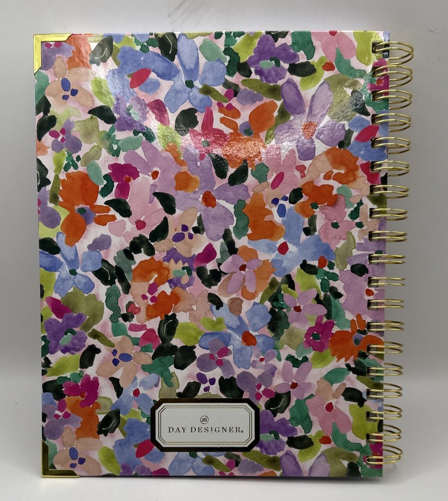 Day Deaigner Hardcover Lined Notebook. Blurred Spring