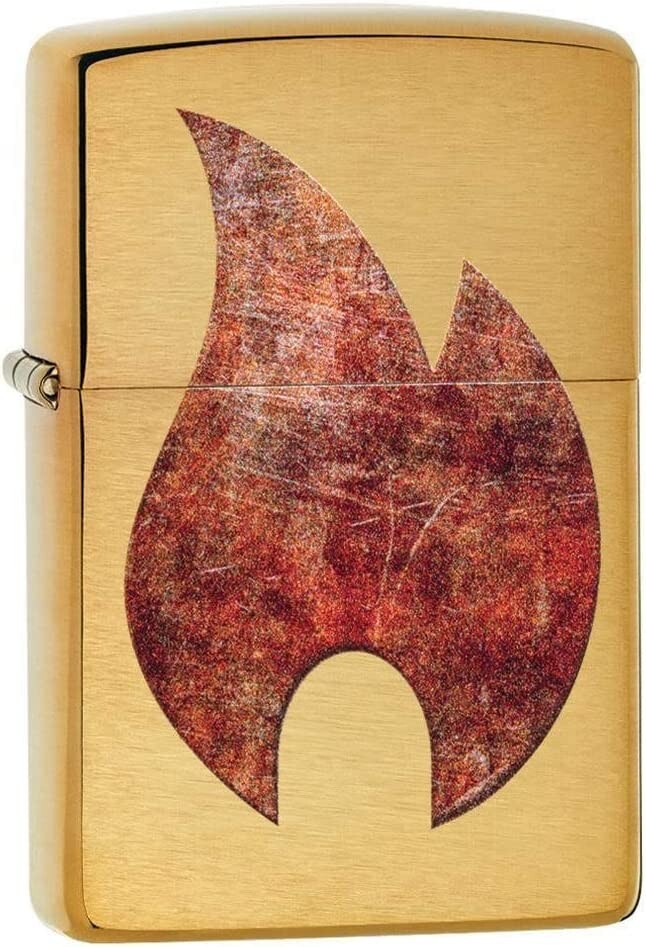 Zippo Rusty Flame Design 29878