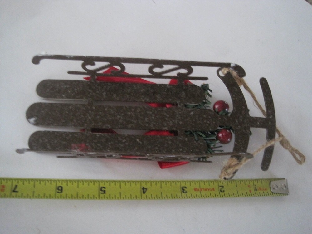 Metal December 25 Sled