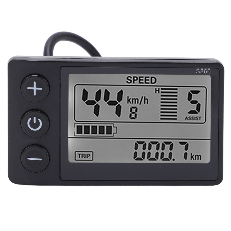 Compacts Digital Speedometers Light weight Scooters LCD Screen Speedometers