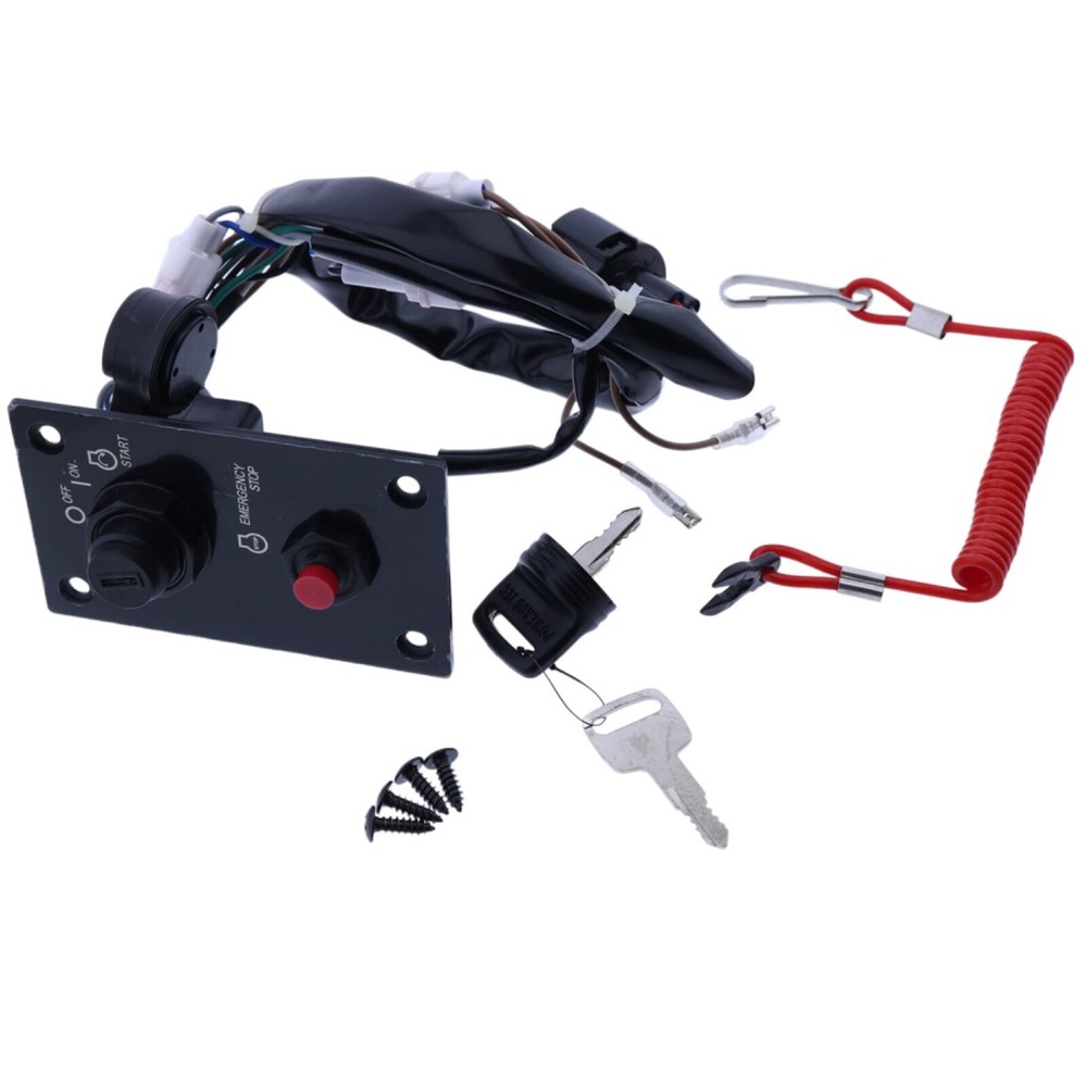 SUZUKI Outboard Top Single Ignition Key Switch Panel 37100-96J24 37100-96J27