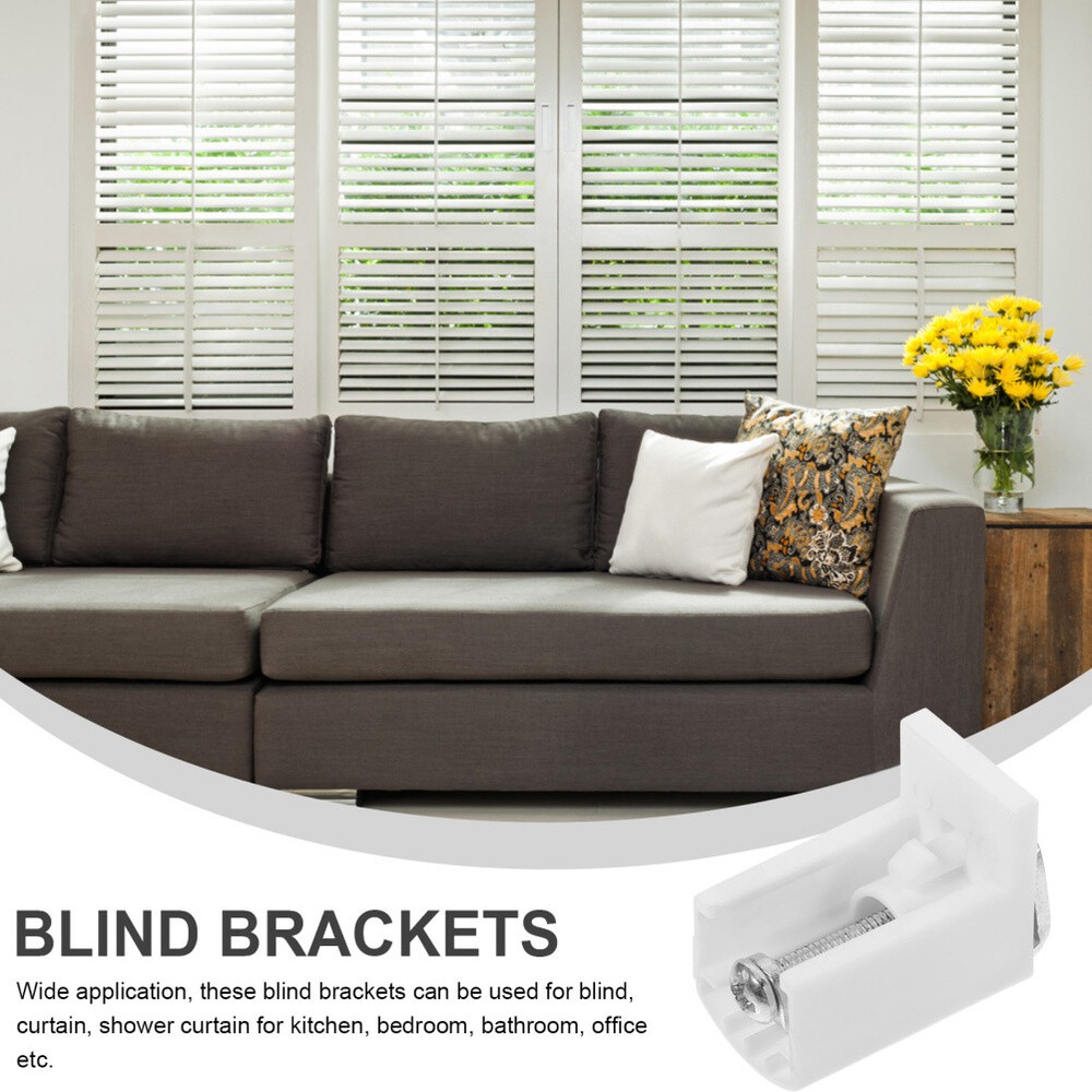 4PCS Pleated Blind Bracket Blind Brackets Installation Code Universal