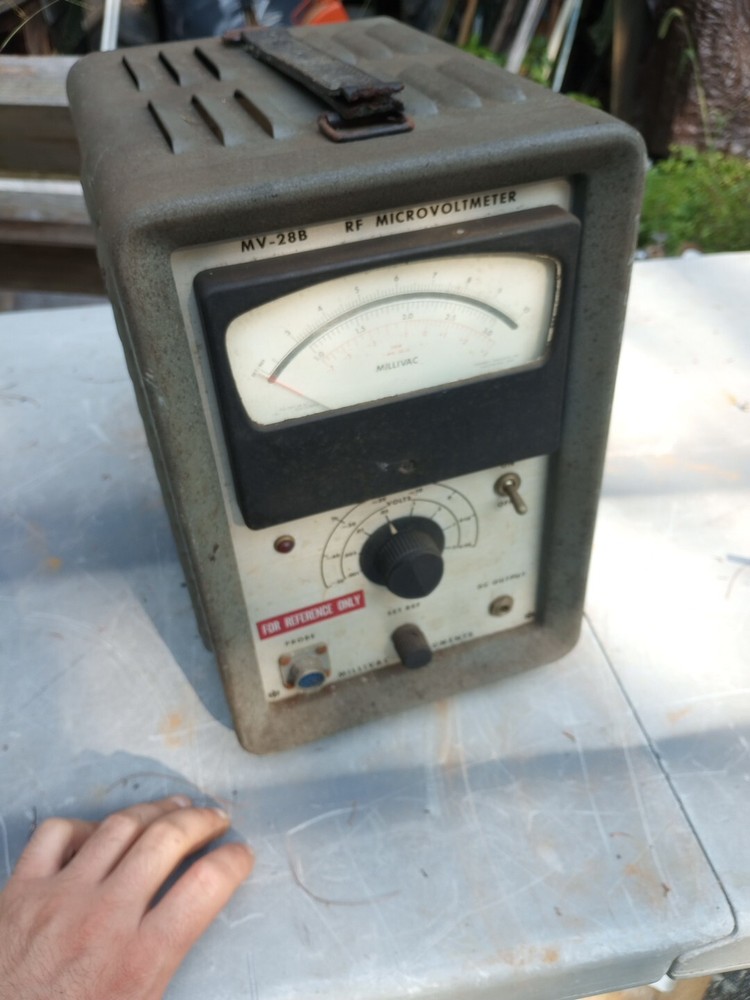 Millivac Mv-28b Micro voltmeter