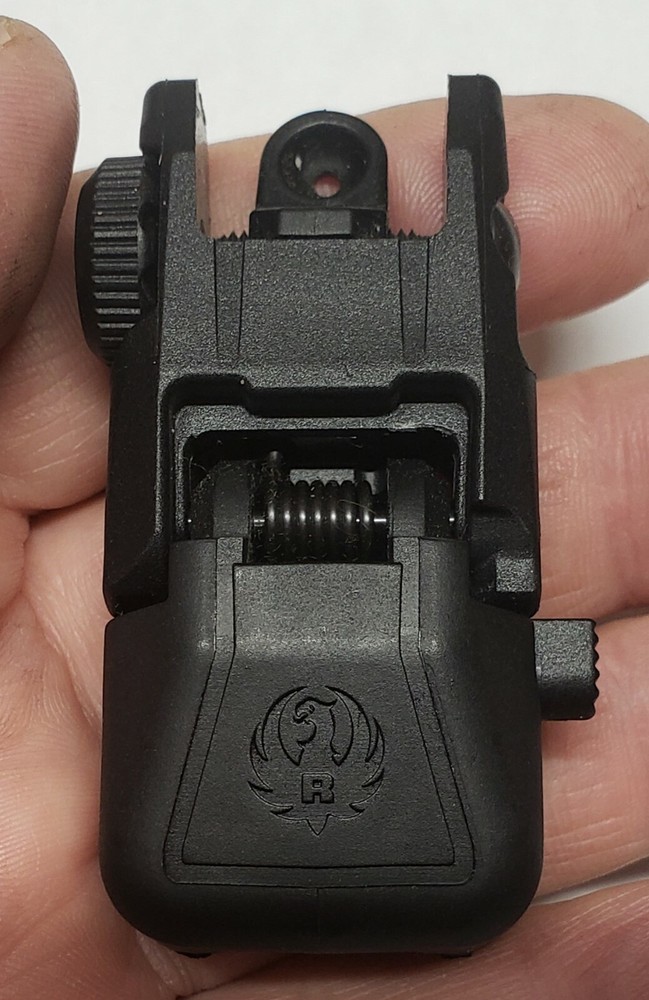 Ruger Rapid Deploy Rear Flip Up Sight 90415
