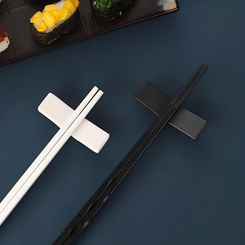 8pcs Ceramic Tableware Chopstick Holder, Knife Holder, Spoon and Fork Holder ...