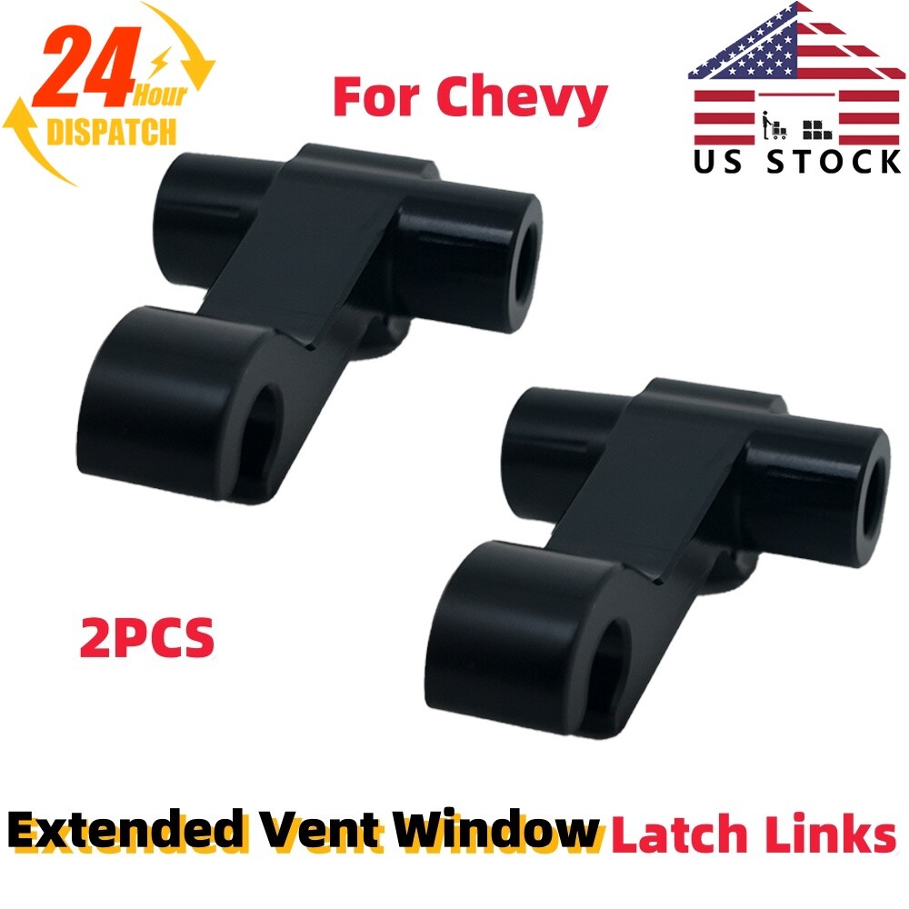Vent Window Latch Wind Noise fix Kit 2PCS For GMC Chevy Silverado 2000-2007
