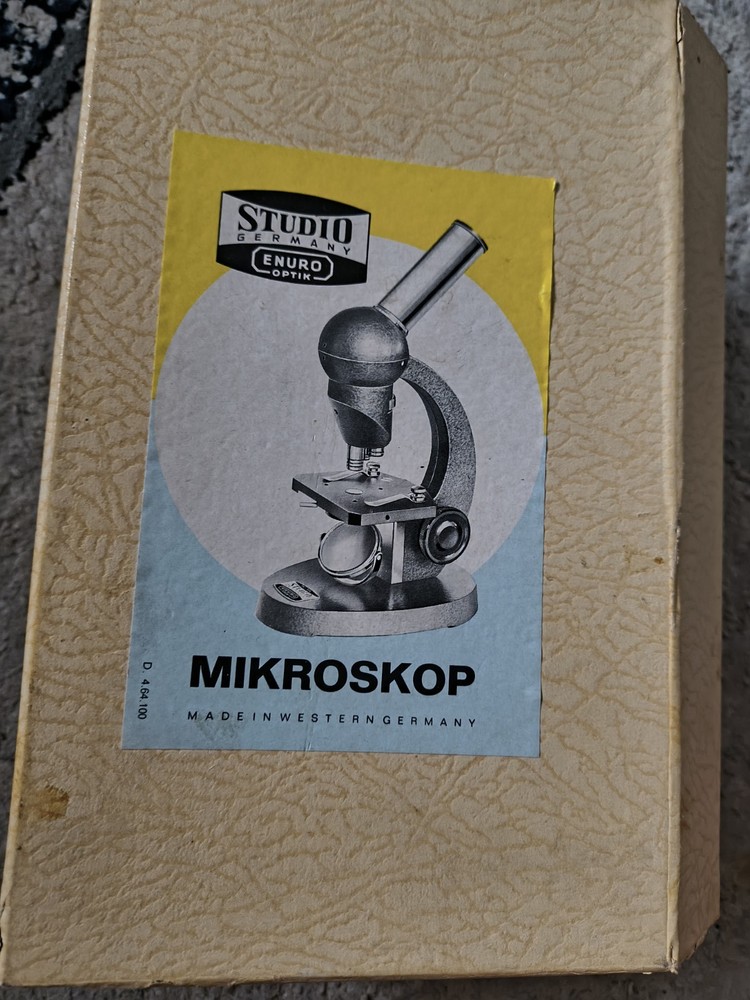 Microscope West Germany vintage