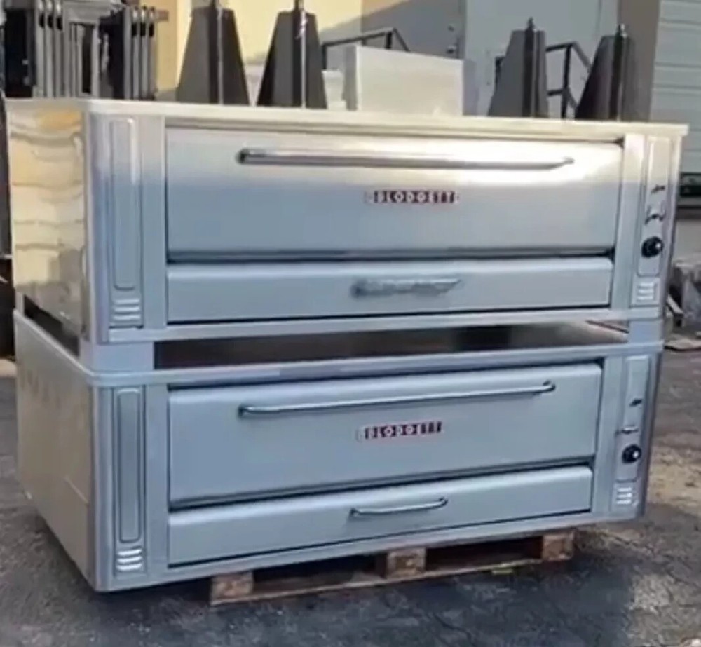 Blodgett 1060 Stone Deck Pizza Oven Double Deck – Refurbished