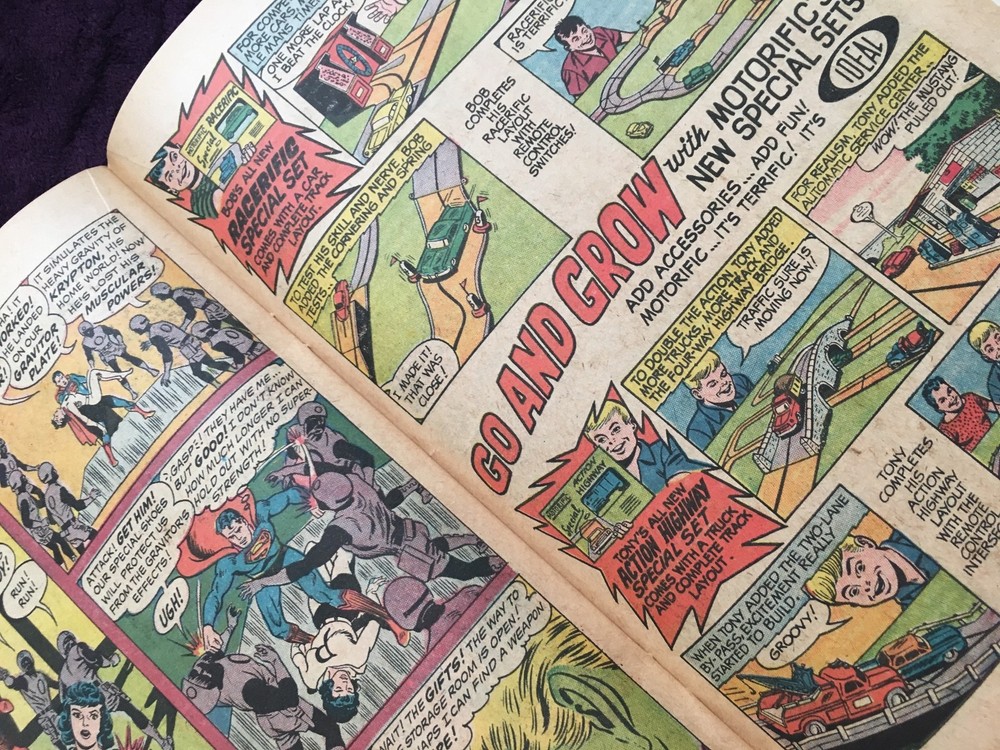 Adventure Comics #367 April '68 , w sheet & board VG++ condition