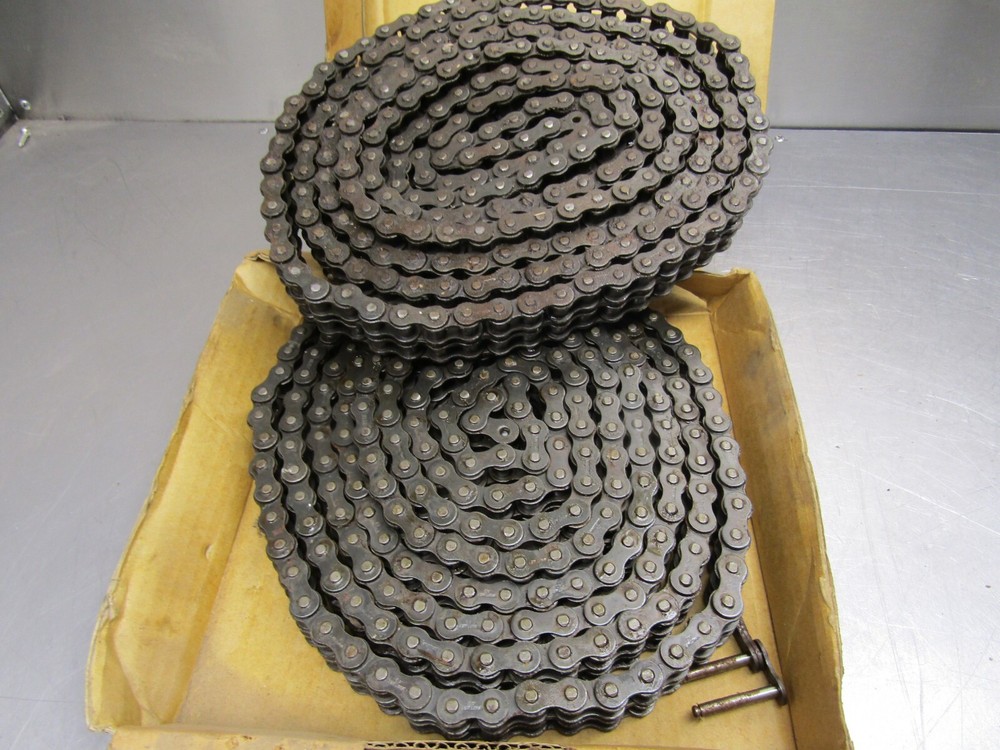Whitney 40-2 Riveted Roller Chain 20' - No Links
