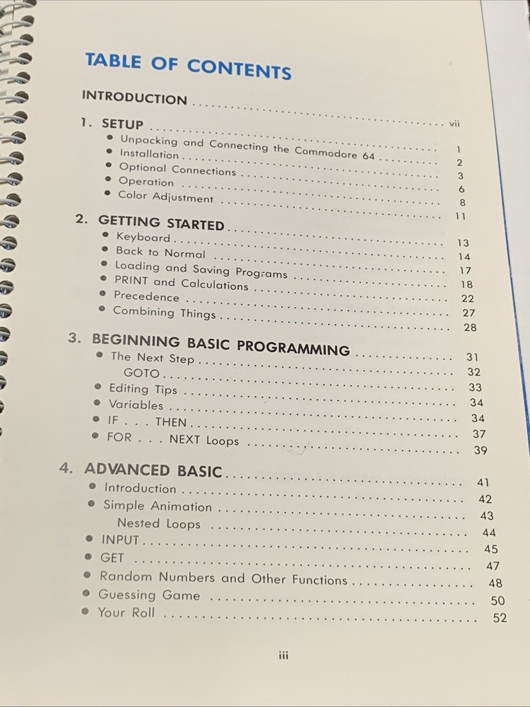 Commodore 64 User’s Guide- Original Vintage 1983 (Third Printing)