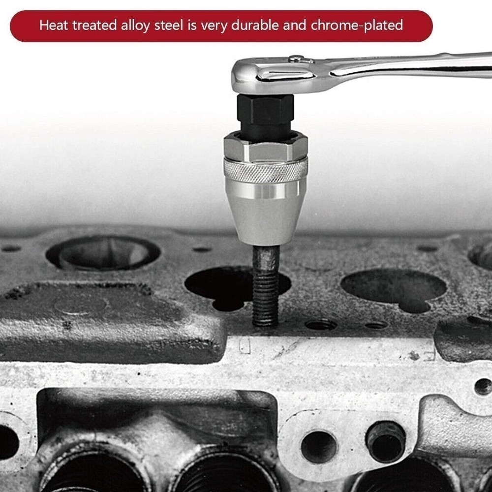 3/8" DRIVE DR UNIVERSAL BROKEN THREAD STUD EXTRACTOR TOOL REMOVER REMOVAL SOCKET