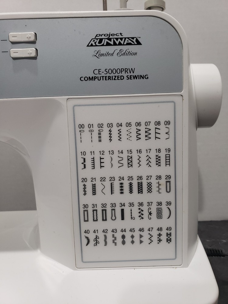 Brother Project Runway Limited Edition CE-5000 PRW Computerized Sewing Machine
