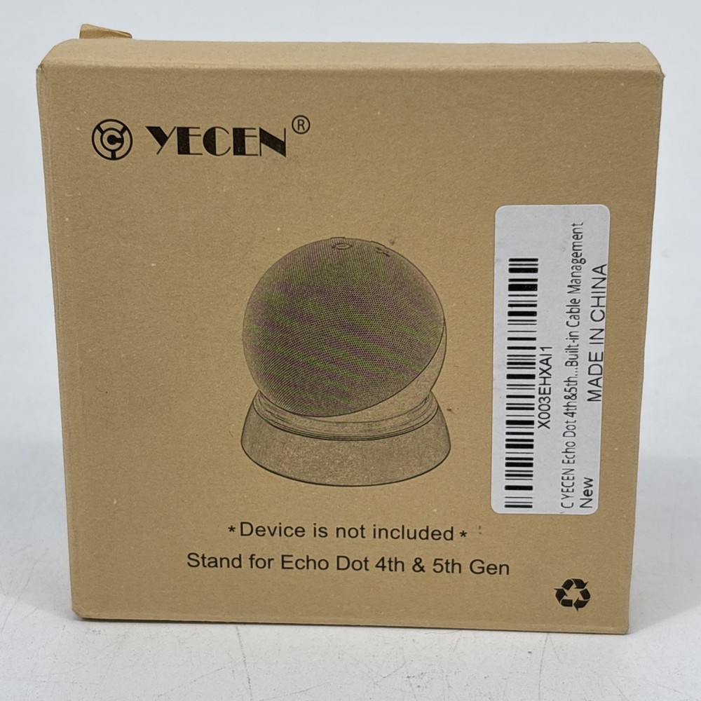 YECEN Echo Dot 4th&5th Generation Table Stand Desktop Holder Mount for Echo Dot