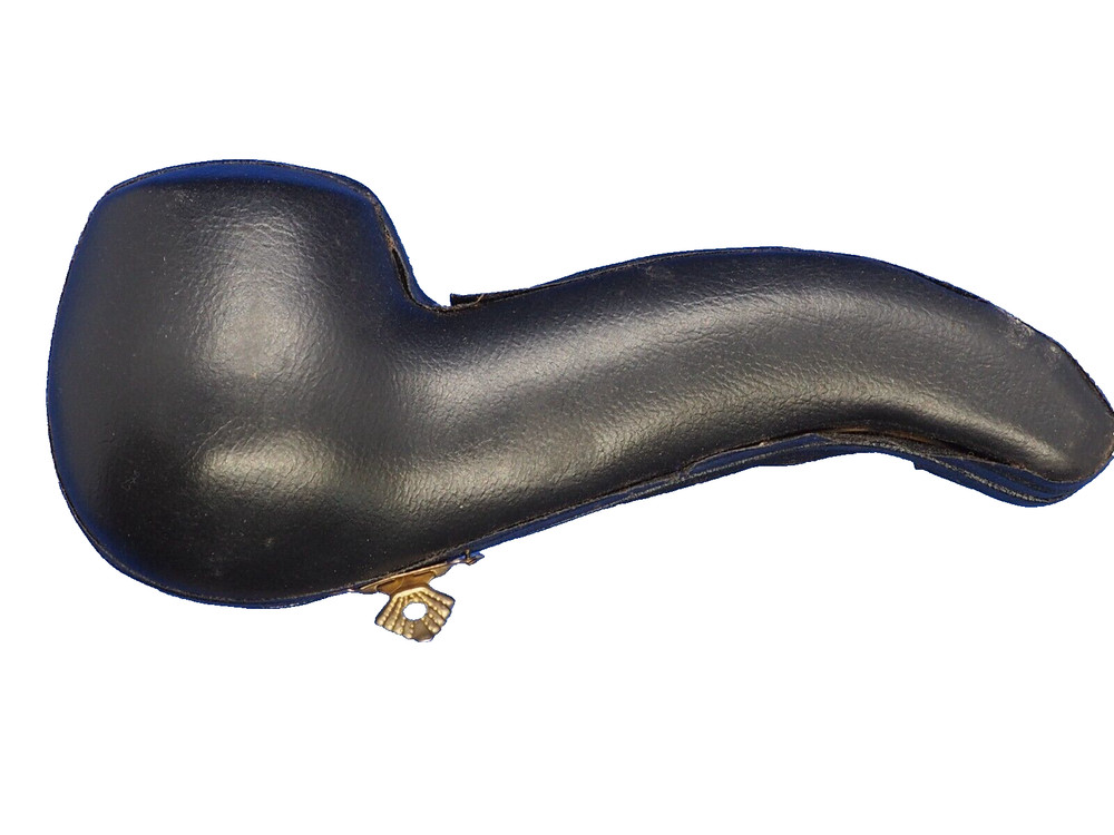 Fancy Apple Pipe new-block Meerschaum Grape Pattern Handmade W Case