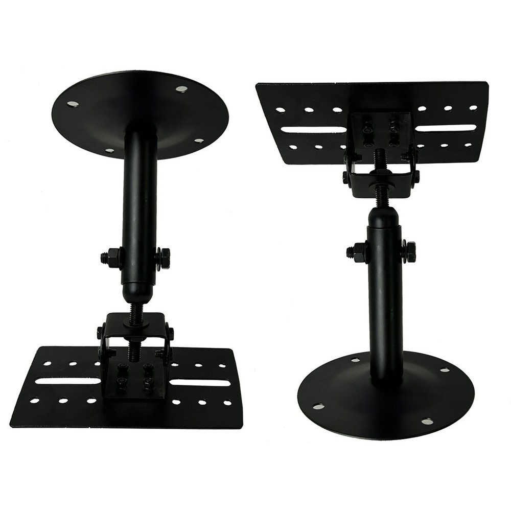 2Pcs Universal Universal Ceiling Mount Brackets Safe Distance Speaker Adjustment