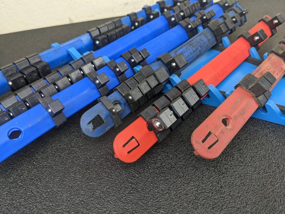 Matco Tools Plastic Socket Rail Organizers Lot