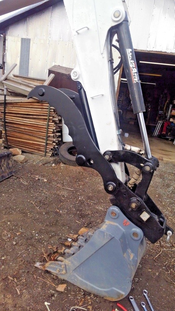 BOBCAT HYDRAULIC MINI EXCAVATOR THUMB PIN GRAPPLE CLAMP CLAW E42 E45 E50 E55 E60