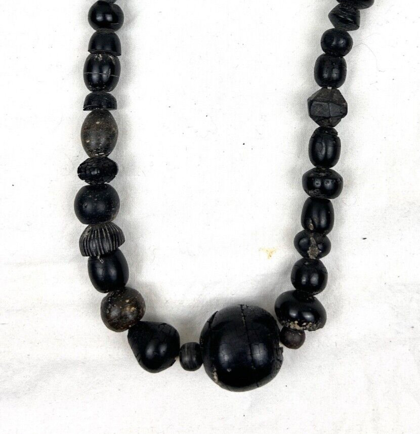 Ancient Indus Valley Spindle Whorl Bead Necklace