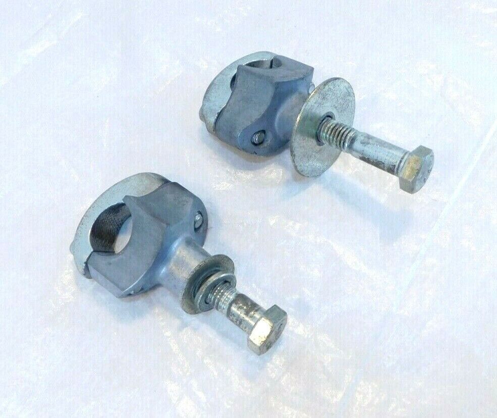 Harley Davidson Road King & Electra Glide Handlebar Riser Mount Bracket Clamps