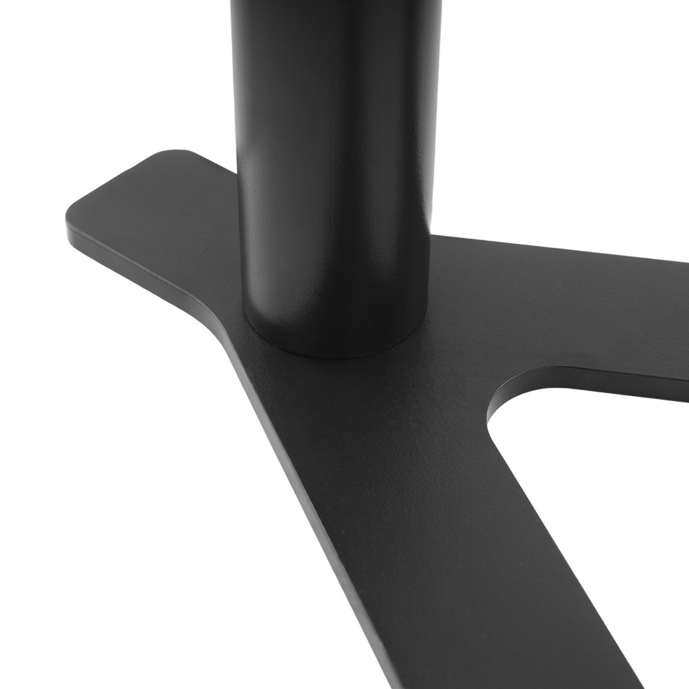 Side Table for Small Spaces, Modern Couch End Table Black