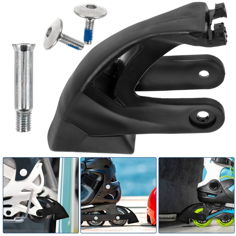 Inline Skates Replacement Brake Roller Stoppers for Block Pad Part