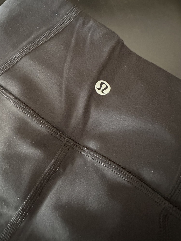 Lululemon Pace Rival Crop *22" Black Size 6