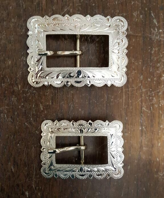 Sterling Overlay bar buckles