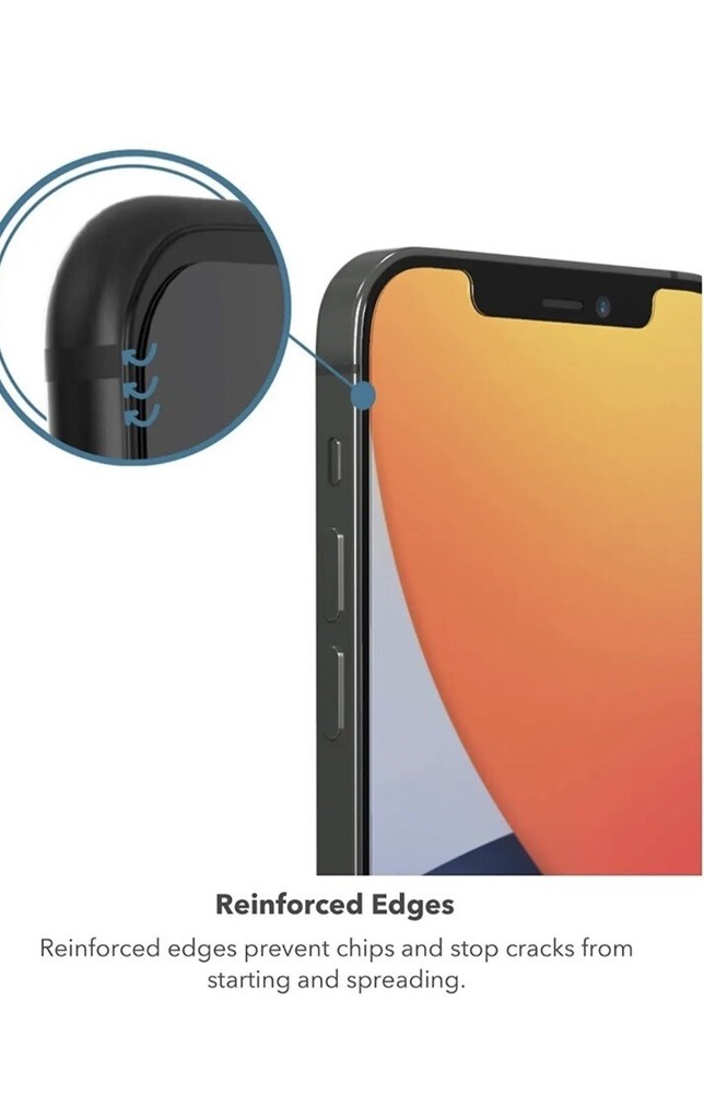 ZAGG Shield Elite VisionGuard Screen Protector iPhone 12 /13/14/15 Pro Max