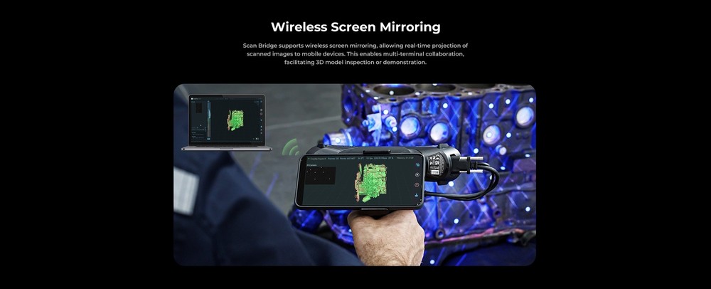 Creality CR-Scan Raptor X with Scan Bridge