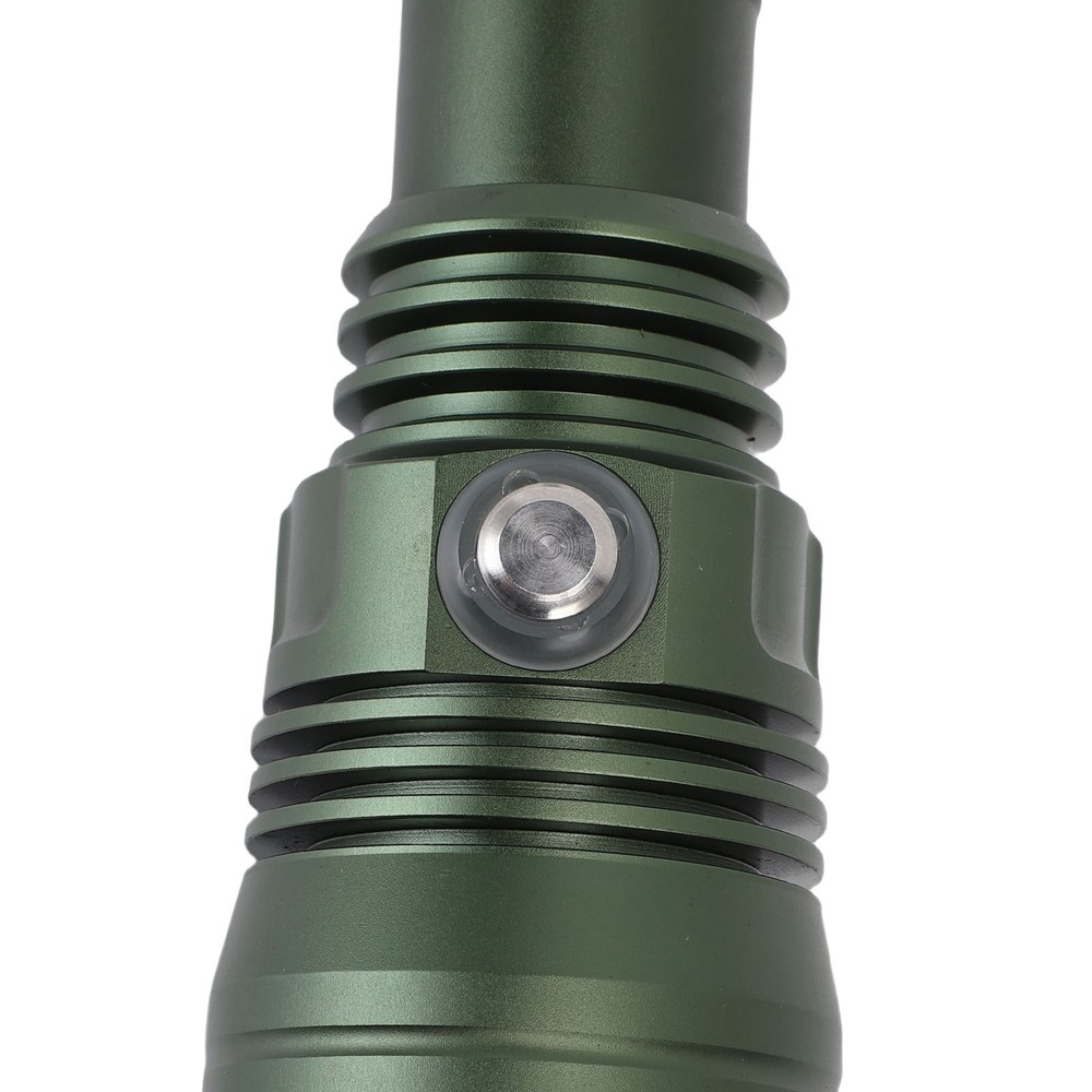 Diving Flashlight 80m Water Proof Dive Light Adjustable Brightness For Fish RRWI