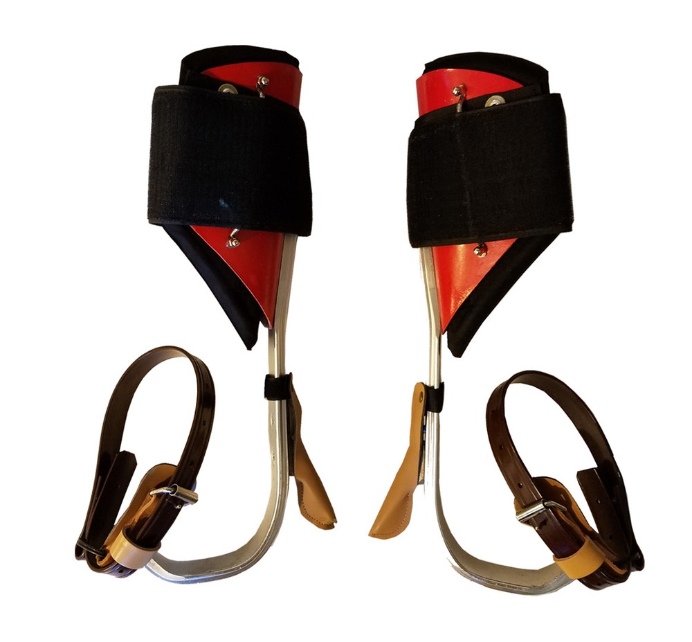 Tree Climbing Spike Set Aluminum Climbing Spurs Adjustable Tree Graff