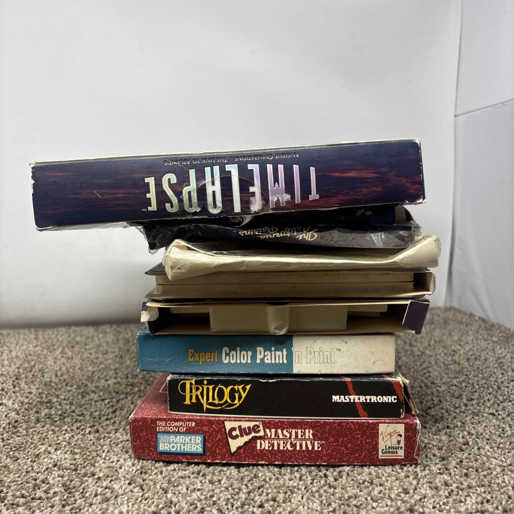 IBM PC Tandy 1000 Windows 95 Ms DOS Game Lot UNTESTED READ