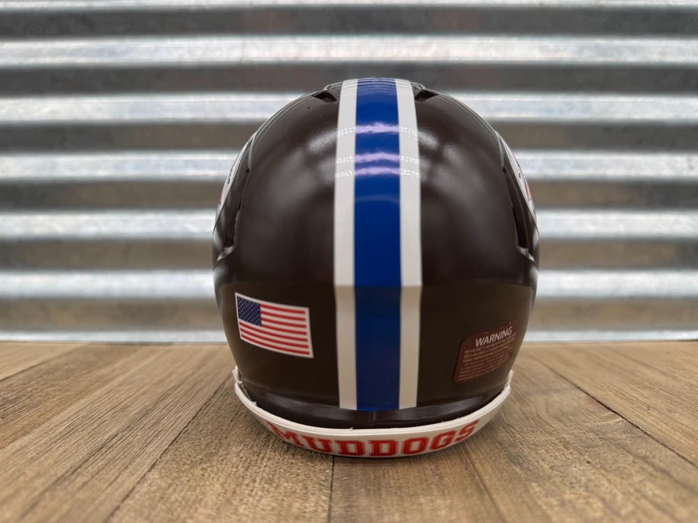 1998 The Waterboy SCLSU Muddogs Speed Mini Helmet