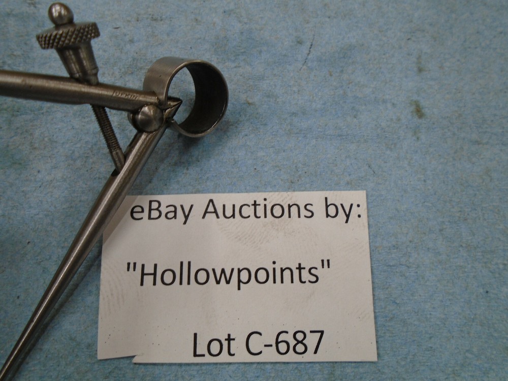 Lufkin 142 ToolMakers 2" Inside Caliper Round Leg Solid Nut for Machinist C687