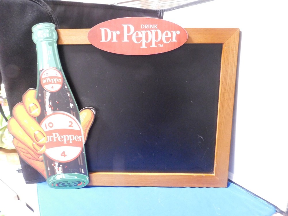 DR. PEPPER WALL CHALK SIGN