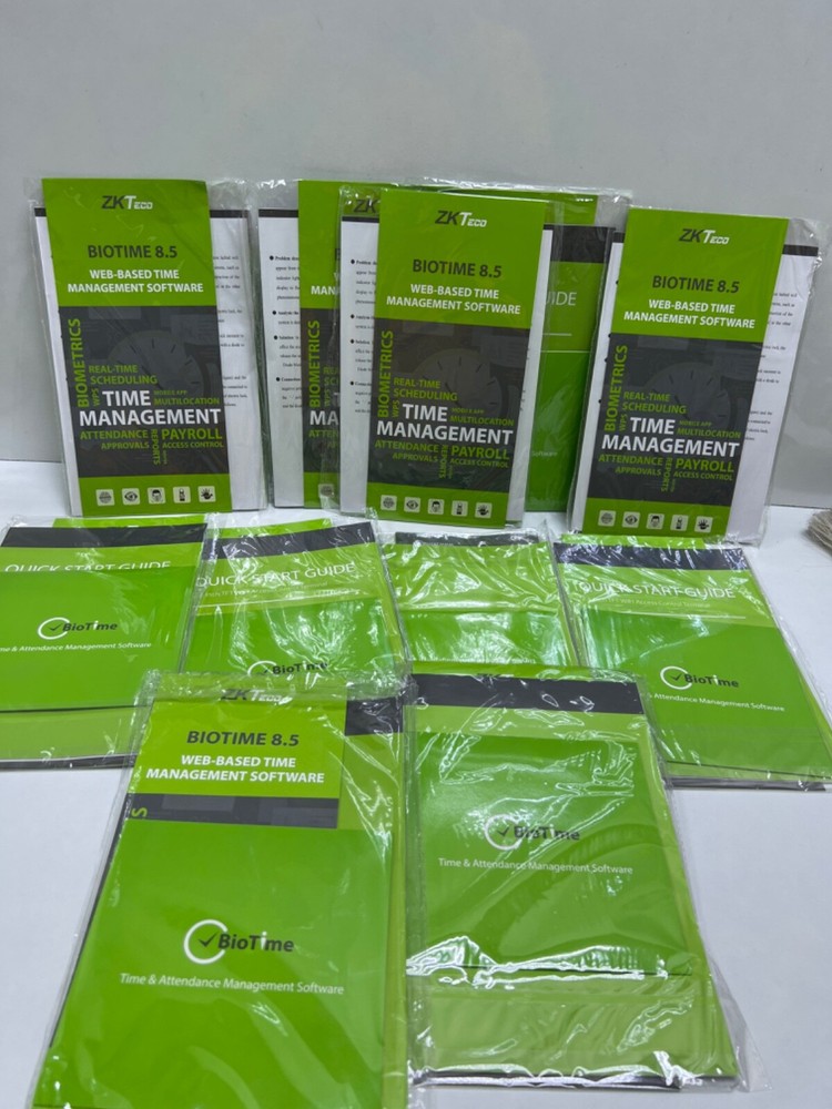 ZKTeco BIOTIME 8.5 WEB-Based Time Managment Software