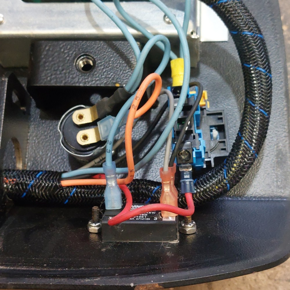 Control Panel W/ Ignition Key Meter Fits Windsor QUICK 32 Floor Scrubber Ride On