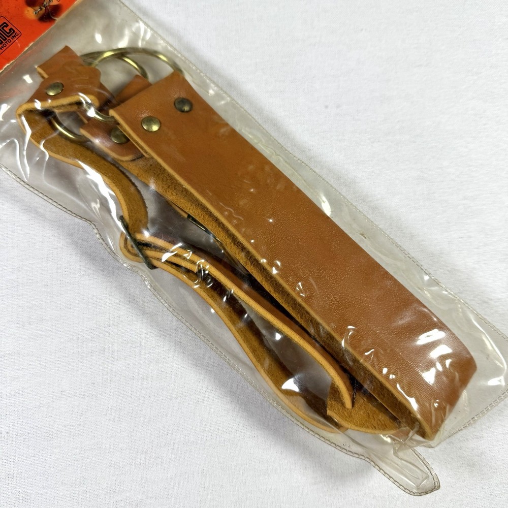 VTG SOLIGOR Rustler Camera Adjustable Strap Tan Leather 33-42 Inch NOS