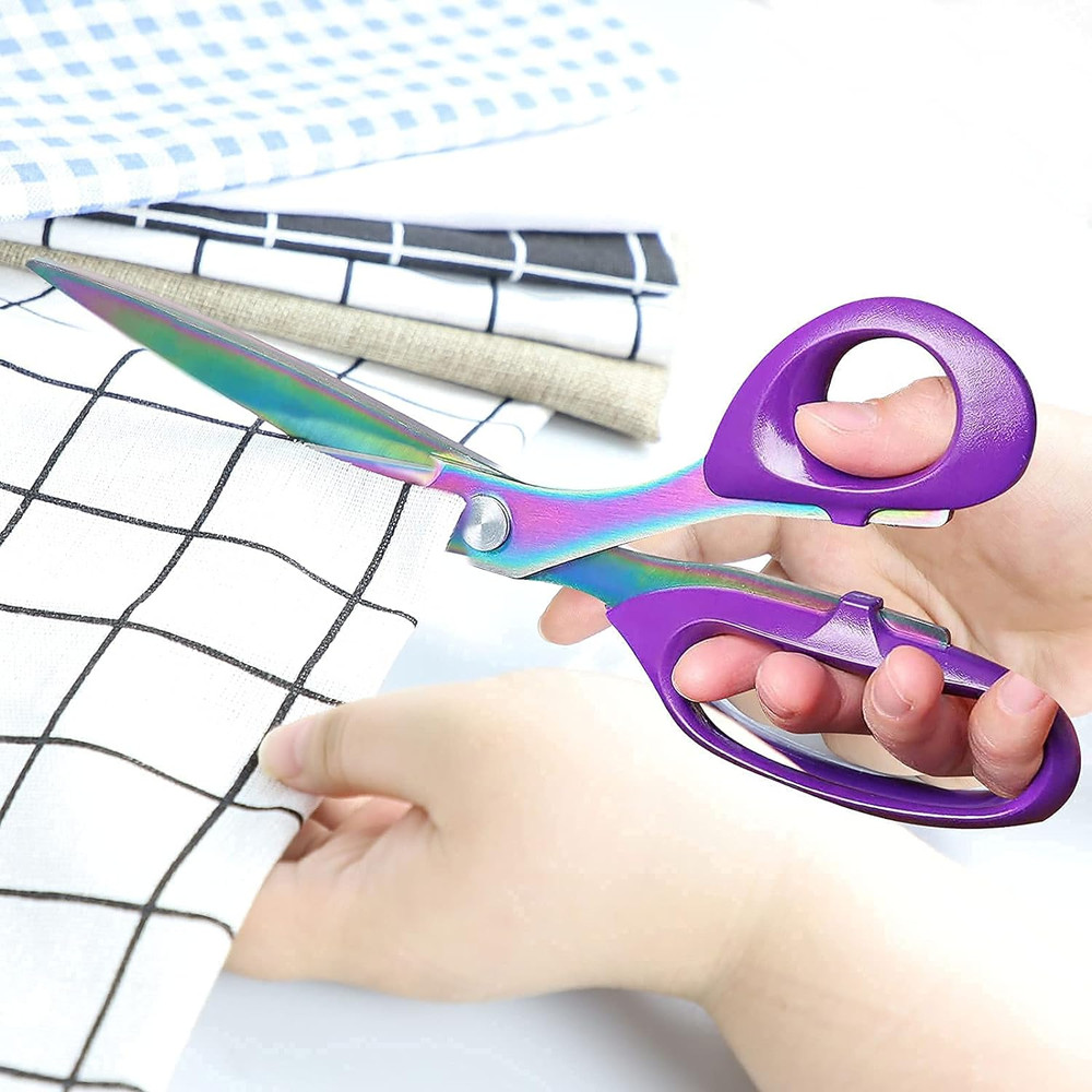 Fabric Scissors Professional Tailor Scissors Multifunctional Ultra-Sharp Ti...