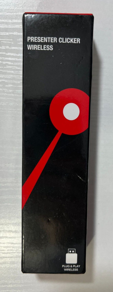 Wireless Presenter Clicker - D05-XO-US - Black