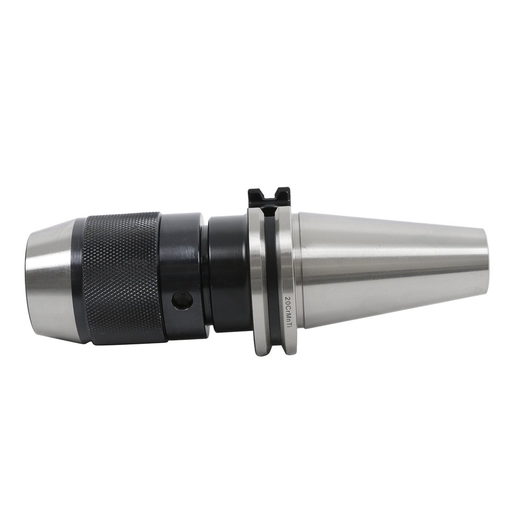 CAT40 Precision Dual Contact Chuck 1/2" Keyless With Solid Shank