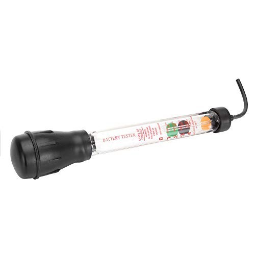 Battery Hydrometer Tester - 16.25" Floating Disc, Accurate Specific Gravity, Eas