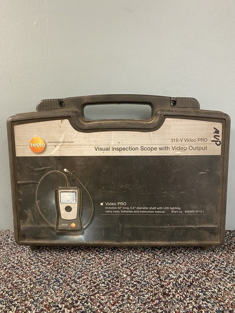 Testo 318-v Pro Visual Inspection Scope with Video Output