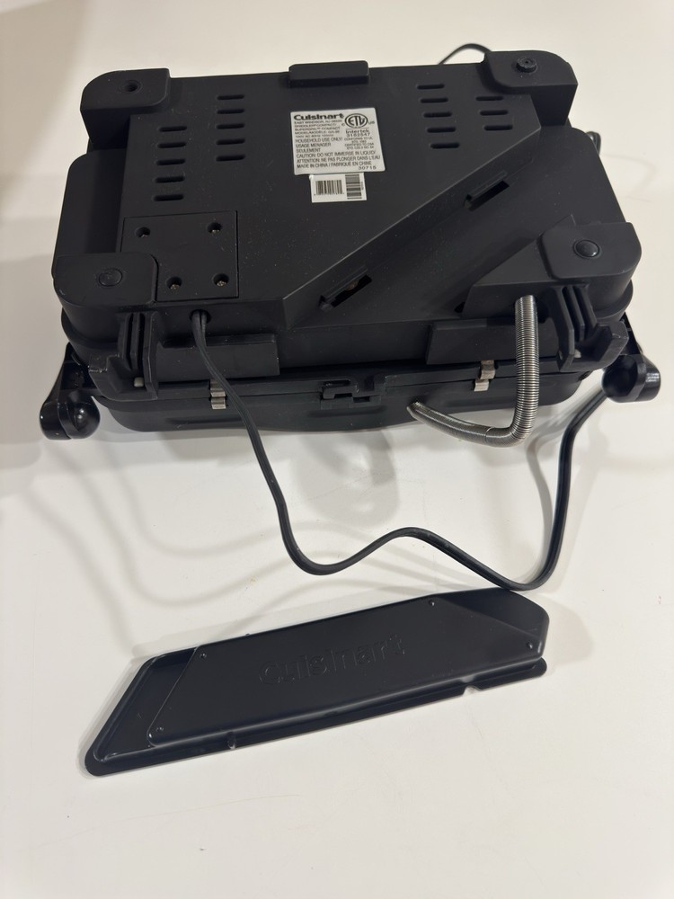 Cuisinart GR-35 Griddler Compact Grill/Griddle/Panini Press Tested