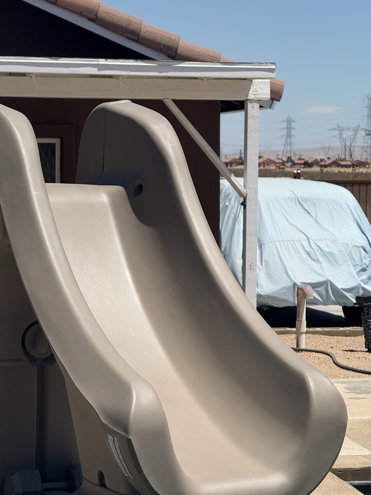 Slide Away Pool Slide