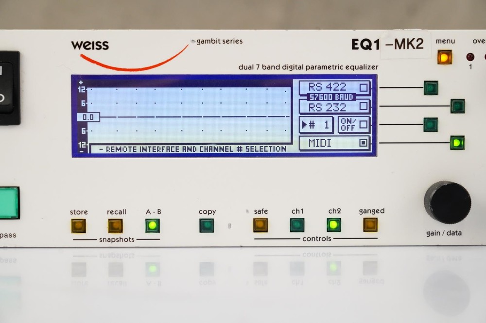 Weiss EQ1 EQ1-MK2 Digital Equalizer #56755