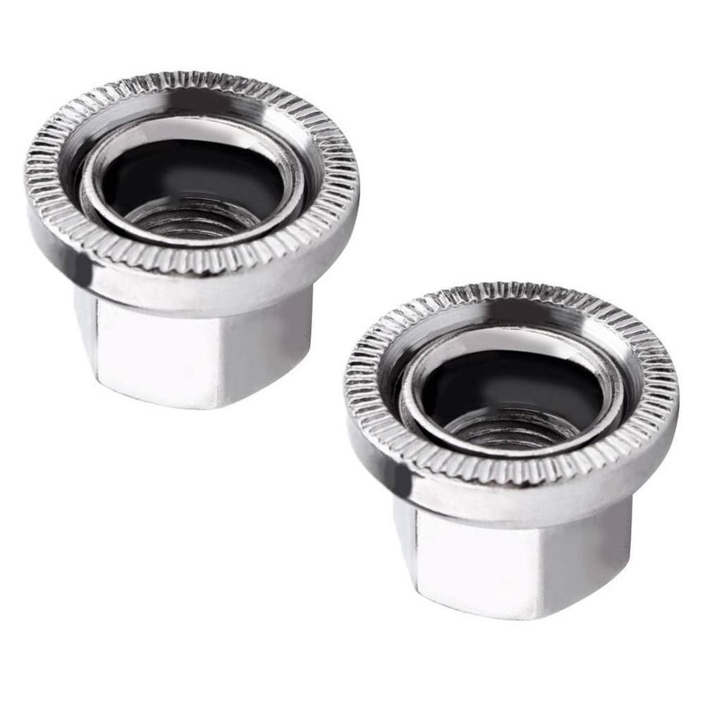 4Pcs M10 Foldable Wheel Hub Nuts MTB Hardware Bolts